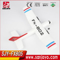 Novos brinquedos 2.4G Espuma RC Glider popular RC sailplane com controle remoto Modelo de Avião SJY-FX805